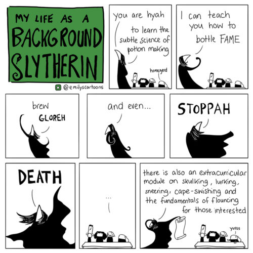 My life as a Background Slytherin